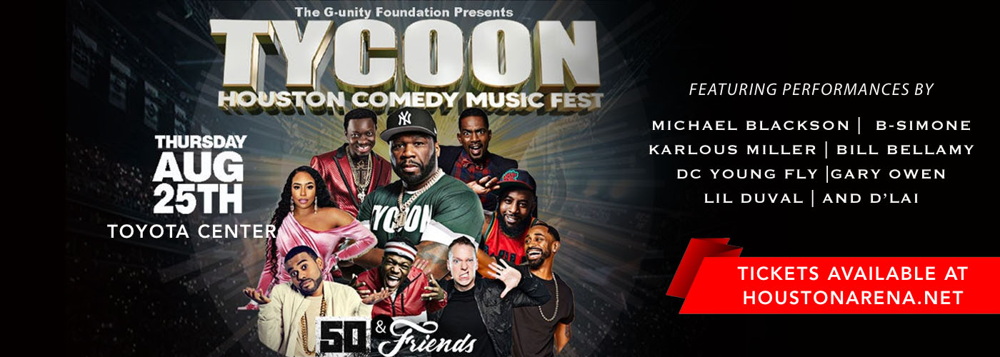 Tycoon Houston Comedy Music Fest on 20220825 Toyota Center