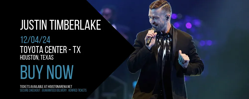 Justin Timberlake at Toyota Center - TX