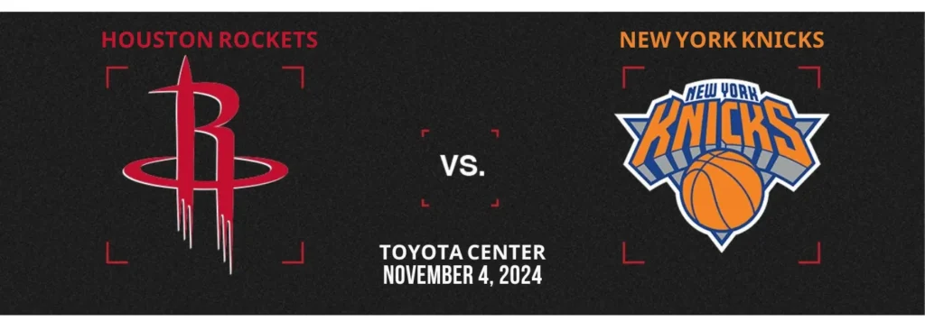 Houston Rockets vs. New York Knicks at Toyota Center - TX