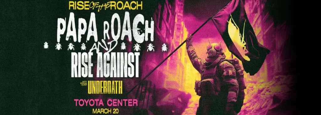 Papa Roach & Rise Against at Toyota Center - TX